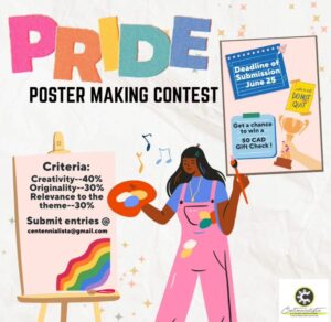 Spreading Love: Centennialista’s Pride Month Online Poster Making Contest!