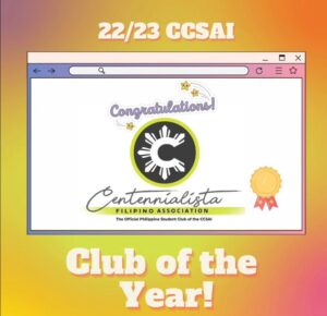 A Resounding Success: Centennialista Receives Club of the Year Award from CCSAI!